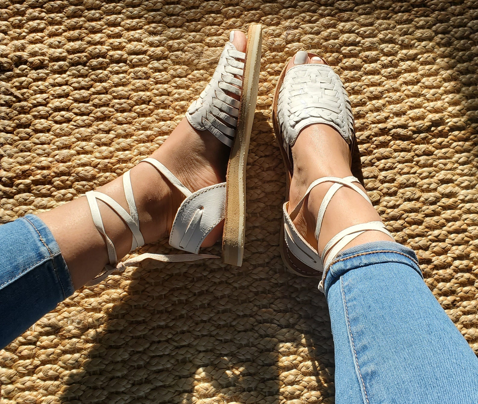 lemon chiffon huaraches