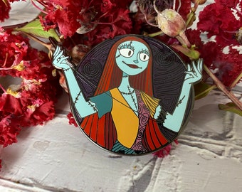 Nightmare Before Christmas Sally Sews Herself Back Together Enamel