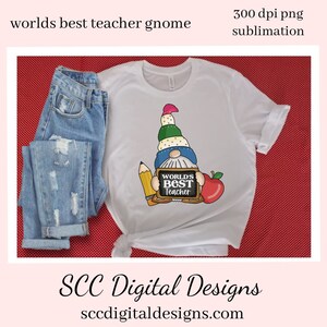 O melhor clipart de gnomo para professores do mundo - Crie presentes de agradecimento para professores infantis, cartões comemorativos e vales-presente para impressão
