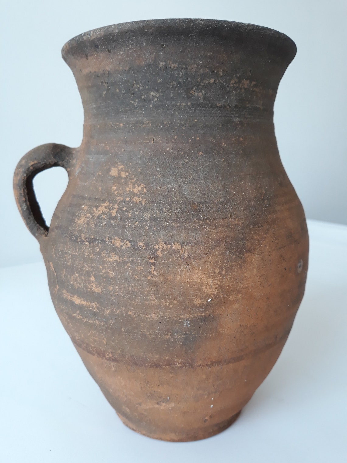 Ancient clay pot Antique clay vessel Rustic ceramic bowl Etsy