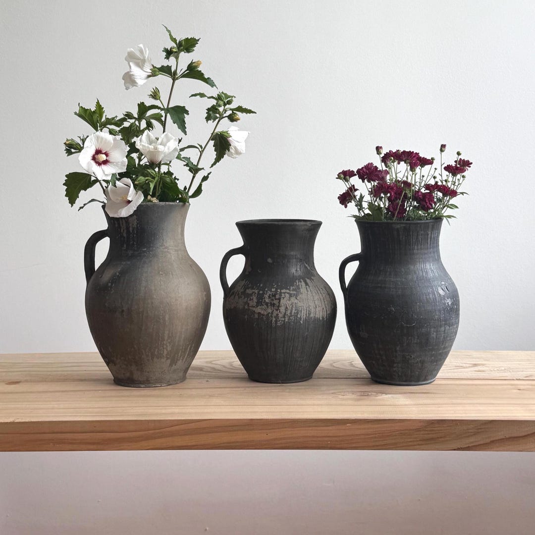 イタリア製 グレー陶器花瓶 2722 イタリア製 グレー陶器花瓶 2722 Amazon.co.jp: 高さ13.8インチの石の