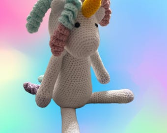 Crochet Unicorn Plushie