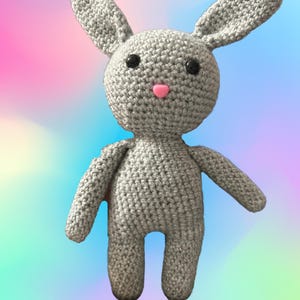 Handmade Crochet Bunny Plushie