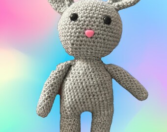 Handmade Crochet Bunny Plushie
