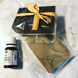 Exfoliating Shea and Coffee Bar