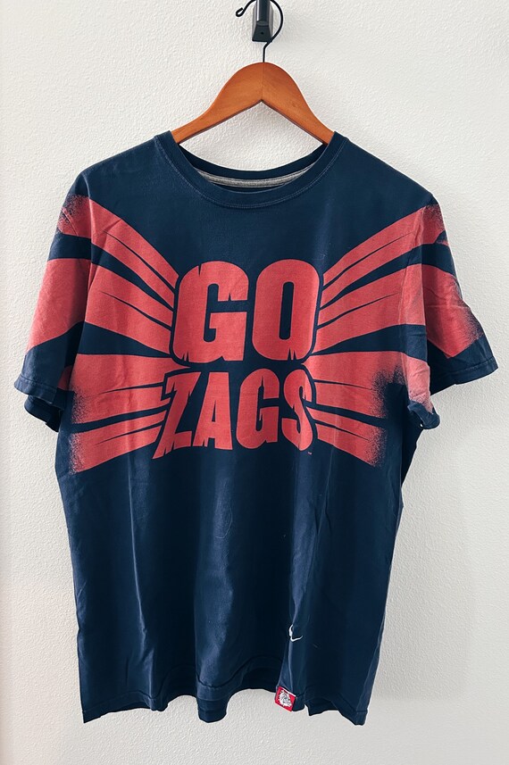 Med Vintage Gonzaga Bulldogs T-Shirt / Gonzaga  Ba