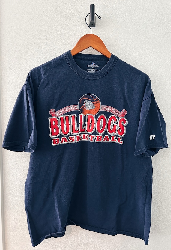 Vintage Gonzaga Bulldogs T-Shirt / Gonzaga  Basket