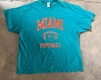 Vintage Miami Mice T Shirt Tee Made USA Size Large L Police