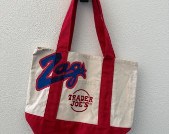 Hand Painted Tote Bag Gonzaga