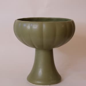 Vintage McCoy Floraline Pedestal Planter