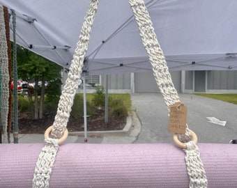 Crochet Yoga Mat Sling Carrier