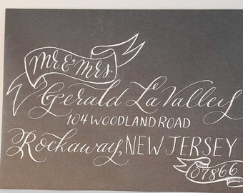 Buste per calligrafia per matrimoni - Buste per calligrafia scritte a mano - Buste per calligrafia per eventi - Indirizzi per buste per calligrafia -