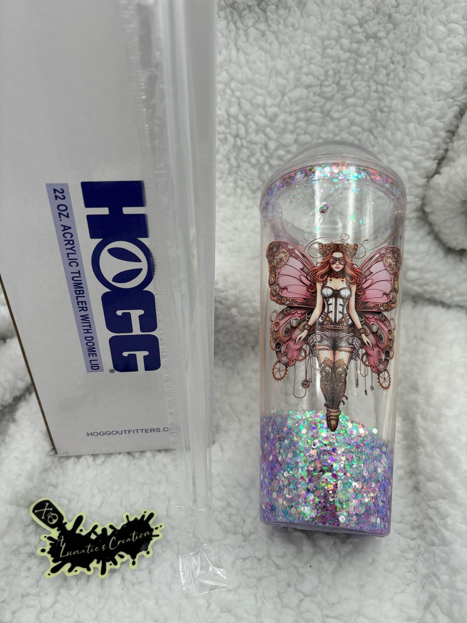 Acrylic Tumbler With Dome Lid - Etsy