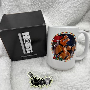 Bowser Singing Peaches 15oz Sublimated Ceramic Coffee Mug- Super Mario Movie Coffee Cup