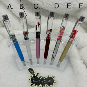 Sneeuwbol glitterpennen