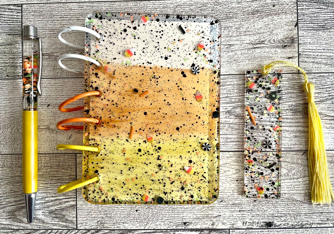 Cornbread Notebook Candy Corn Notebook/journal With Matching Bookmark and Pen - Etsy
