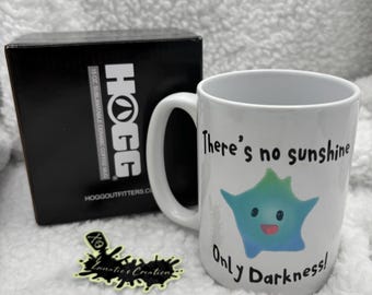 Lumalee There's No Sunshine Only Darkness 15oz gesublimeerde keramische koffiemok - Super Mario Movie-koffiekop