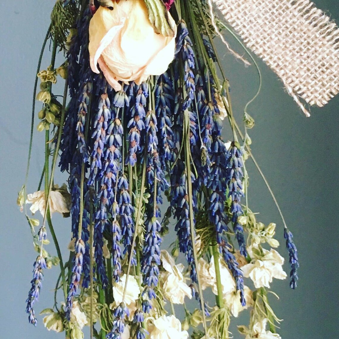 Scented Bunch Dried Flowers Hanging Decoration Dried Flowers Etsy