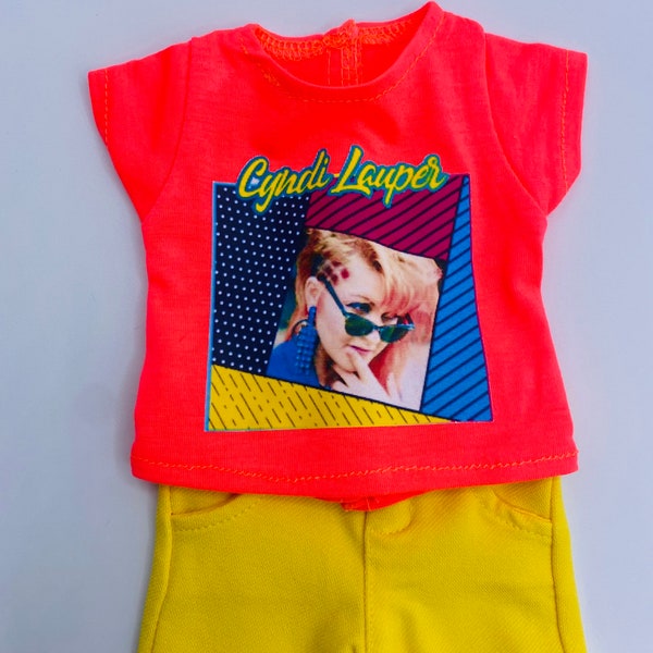 2pc 80’s doll retro outfit