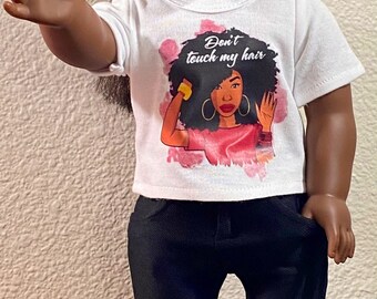 18” doll 2 pc outfit pants and t shirt