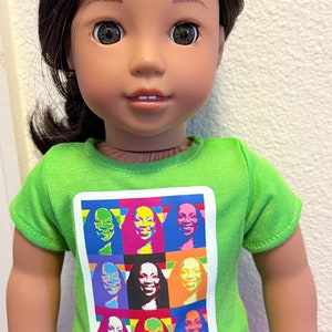 Judge Ketanji  shirt for 18”doll
