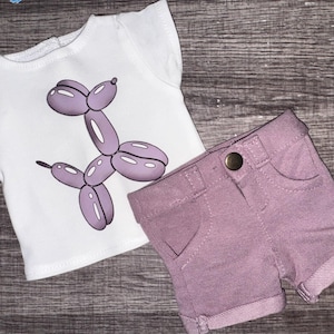 2 pc outfit for 18”doll