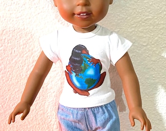 14” doll shirt for Wellie Wishers