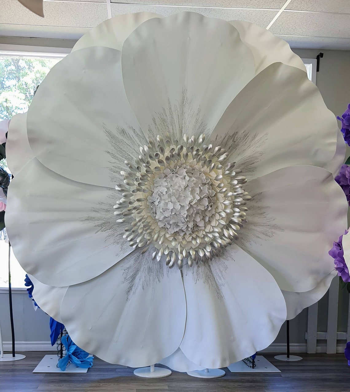 Giant Flower 2,5 Meters Diameter for Wedding,party Decor,interior Decor ...