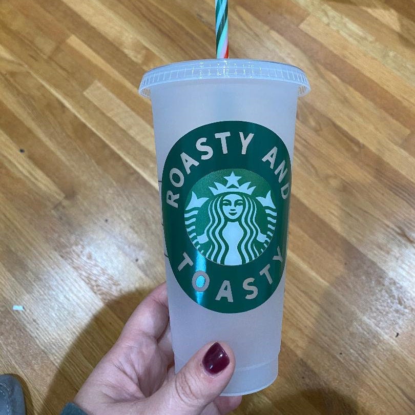 Custom Starbucks Christmas Cup | Etsy