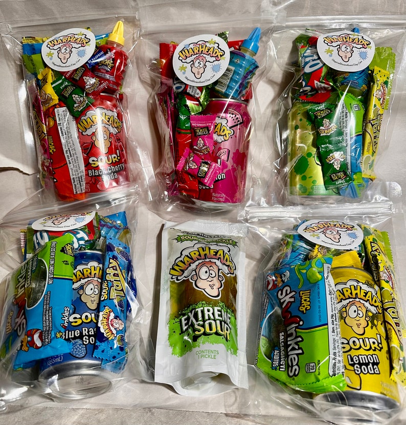 Extreme Sour Warheads Pickle Kit Family Activity DIY Kit Etsy UK