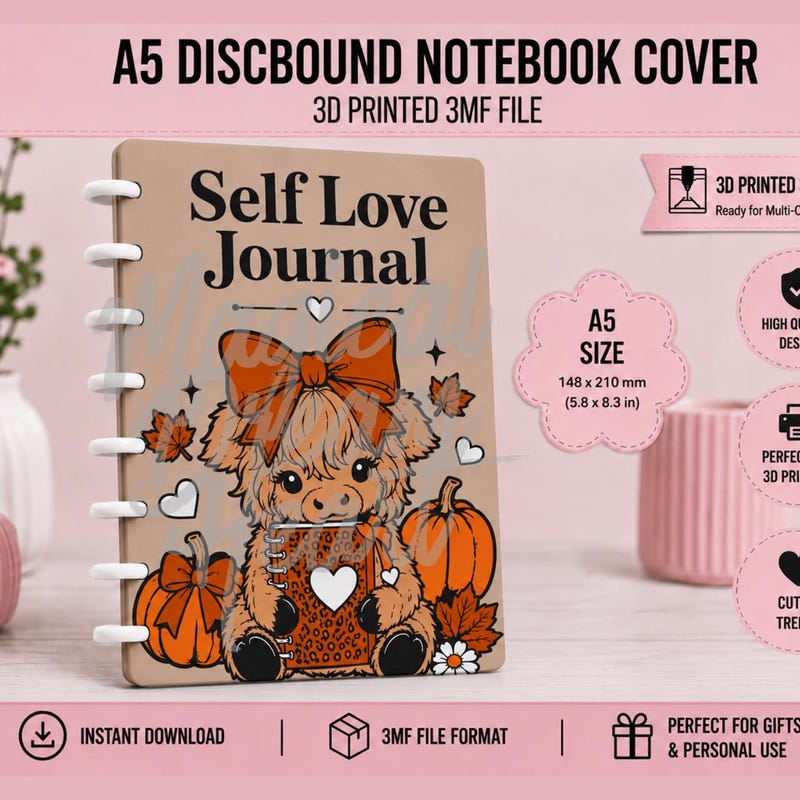 Discbound Cover 3d - Etsy UK