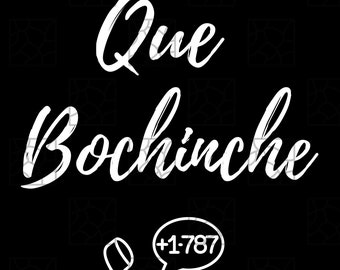 Que Bochinche Puerto Rico Dire PNG DTF Sublimation Boricua Humour La Isla De Encanto