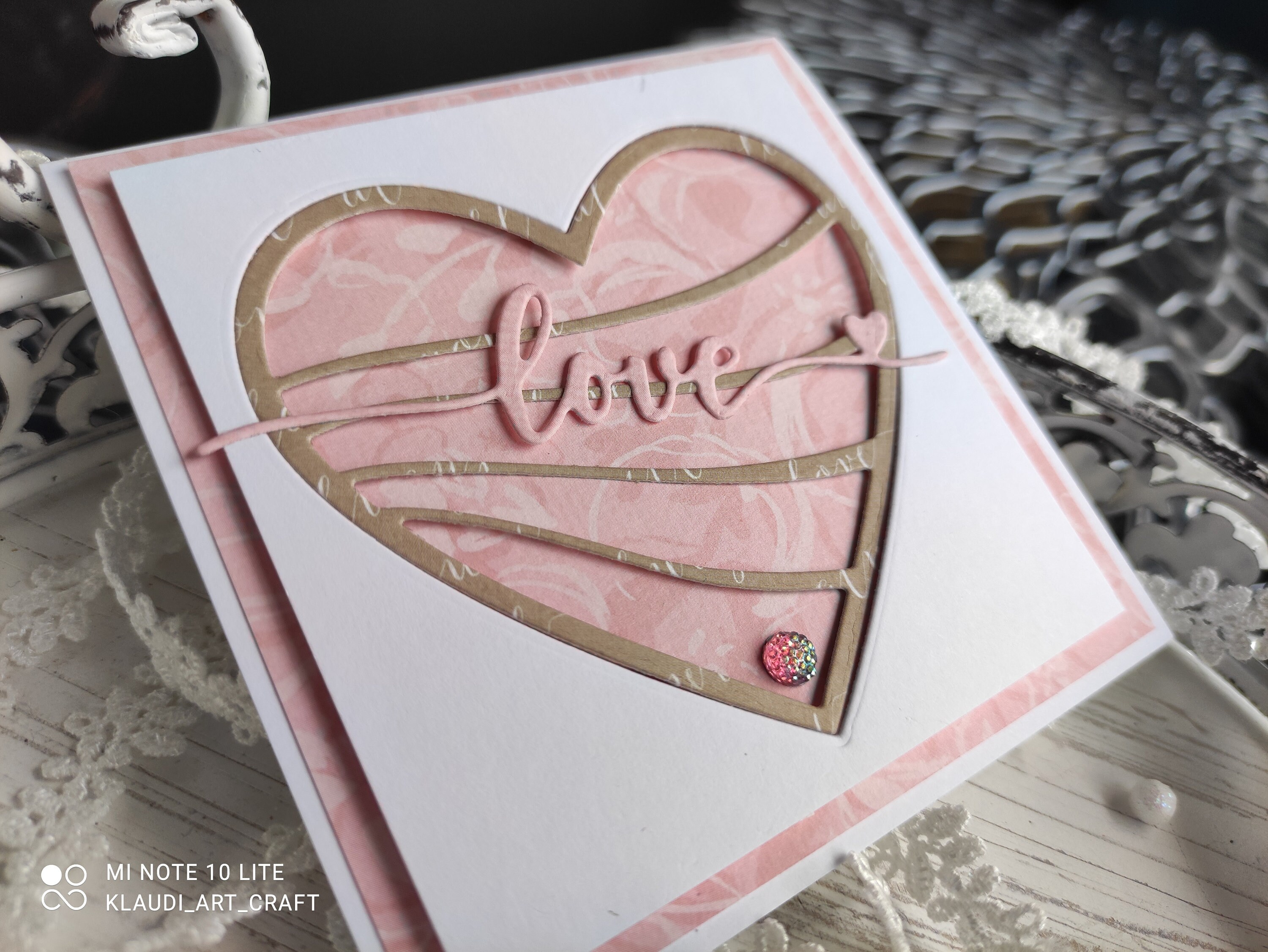 Love Notecards With Envelopes Set of 6, Small Cards for Love Messages ...