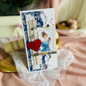 Sternenliebe – Valentinstagskarte in der Geschenkbox