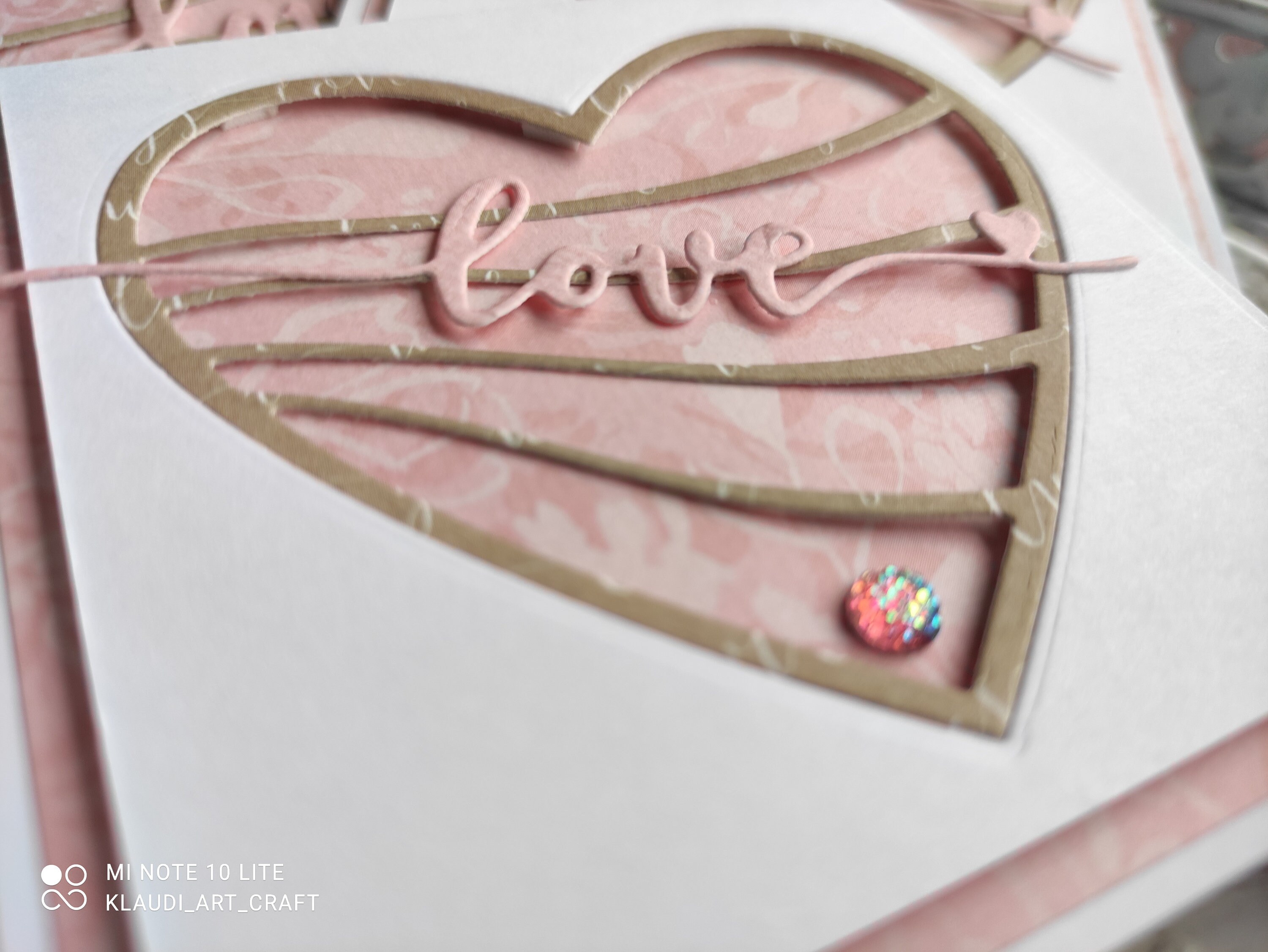 Love Notecards With Envelopes Set of 6, Small Cards for Love Messages ...