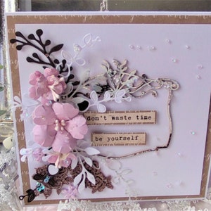 Luxury personalised greeting card for any adventure lover,card for her