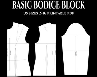 Basic Block Pattern | Etsy