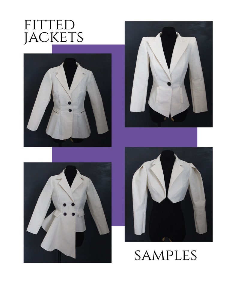 Patternmaking Guide Bundle: Women's Fitted Jackets + Collar Galore ...