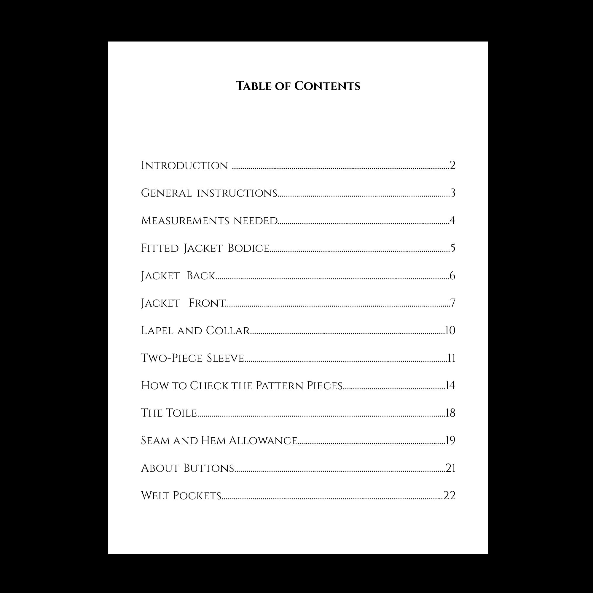 Patternmaking Guide Bundle: Women's Fitted Jackets + Collar Galore ...