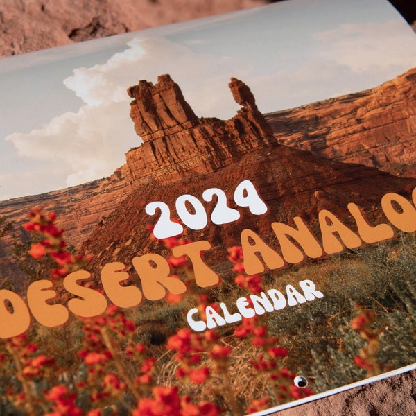 2024 Desert Analog Photography Calendar