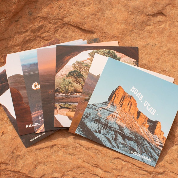 Desert Analog Postcards- Desert Parks Singles