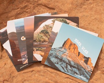 Analoge ansichtkaarten Desert: Singles Desert Parks