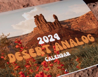 2024 Wüstenanaloger Fotografie Kalender
