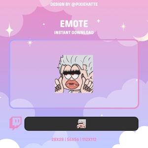 Astarion Periodt Emote (Baldur's Gate 3) | Emote | Twitch Emote | Twitch | Meme