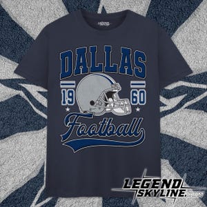 Dallas Football Vintage Unisex Retro Style Shirt, Gift for Dallas Fans