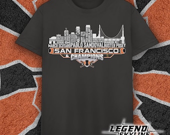 San Francisco Dream Team Baseball Champions 2012, San Francisco City Skyline Shirt