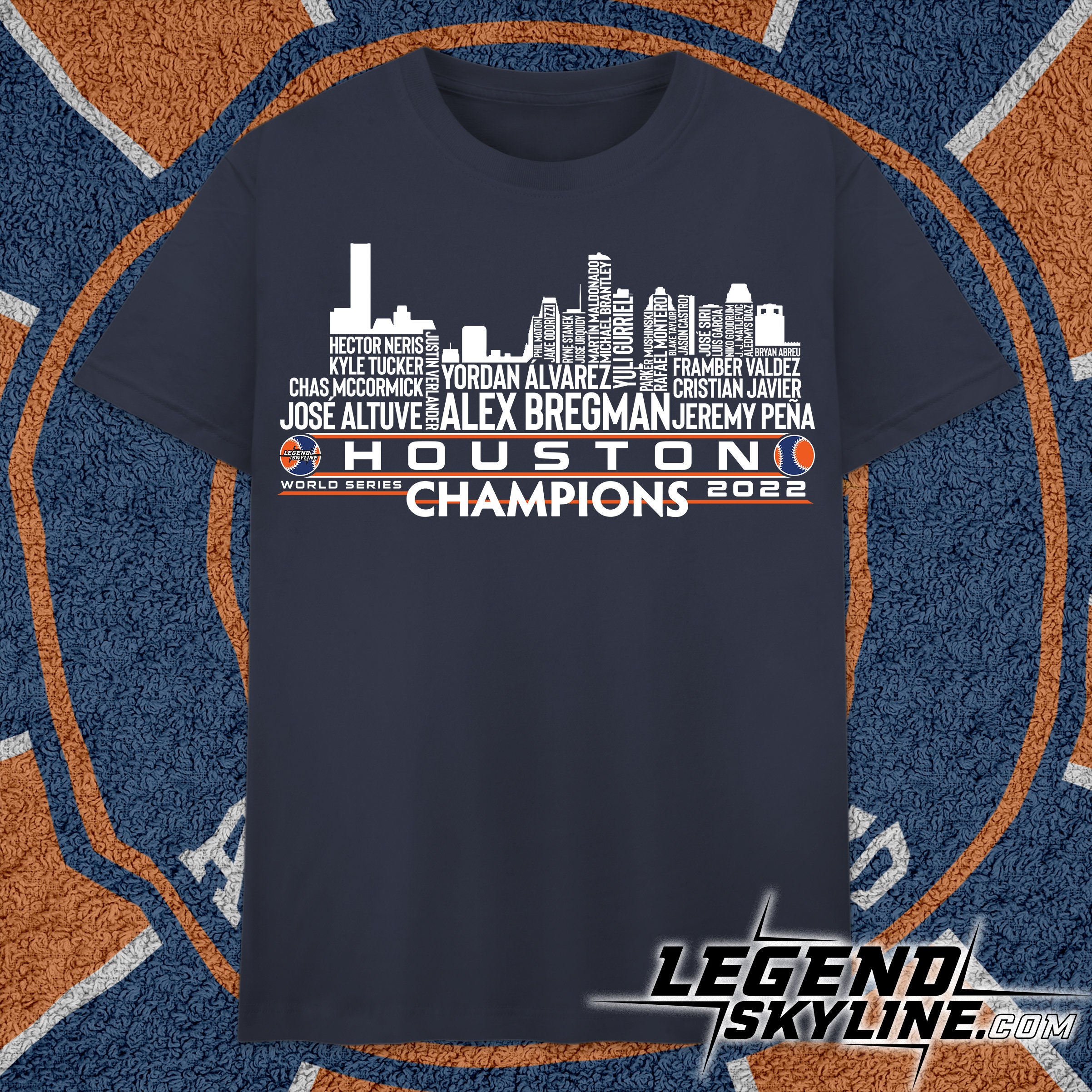  Outerstuff Houston Astros Youth Size 2022 World Series  Champions Hometown Indispensable T-Shirt (Small) Navy : Sports & Outdoors