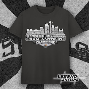 San Antonio Dream Team Basketball Champions 2005, San Antonio City Skyline Shirt