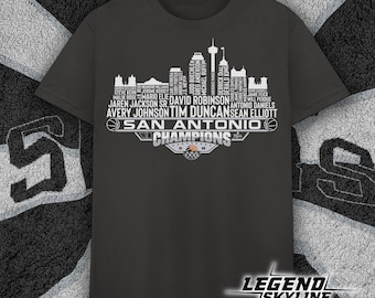 San Antonio Dream Team Basketball Champions 1999, San Antonio City Skyline Shirt
