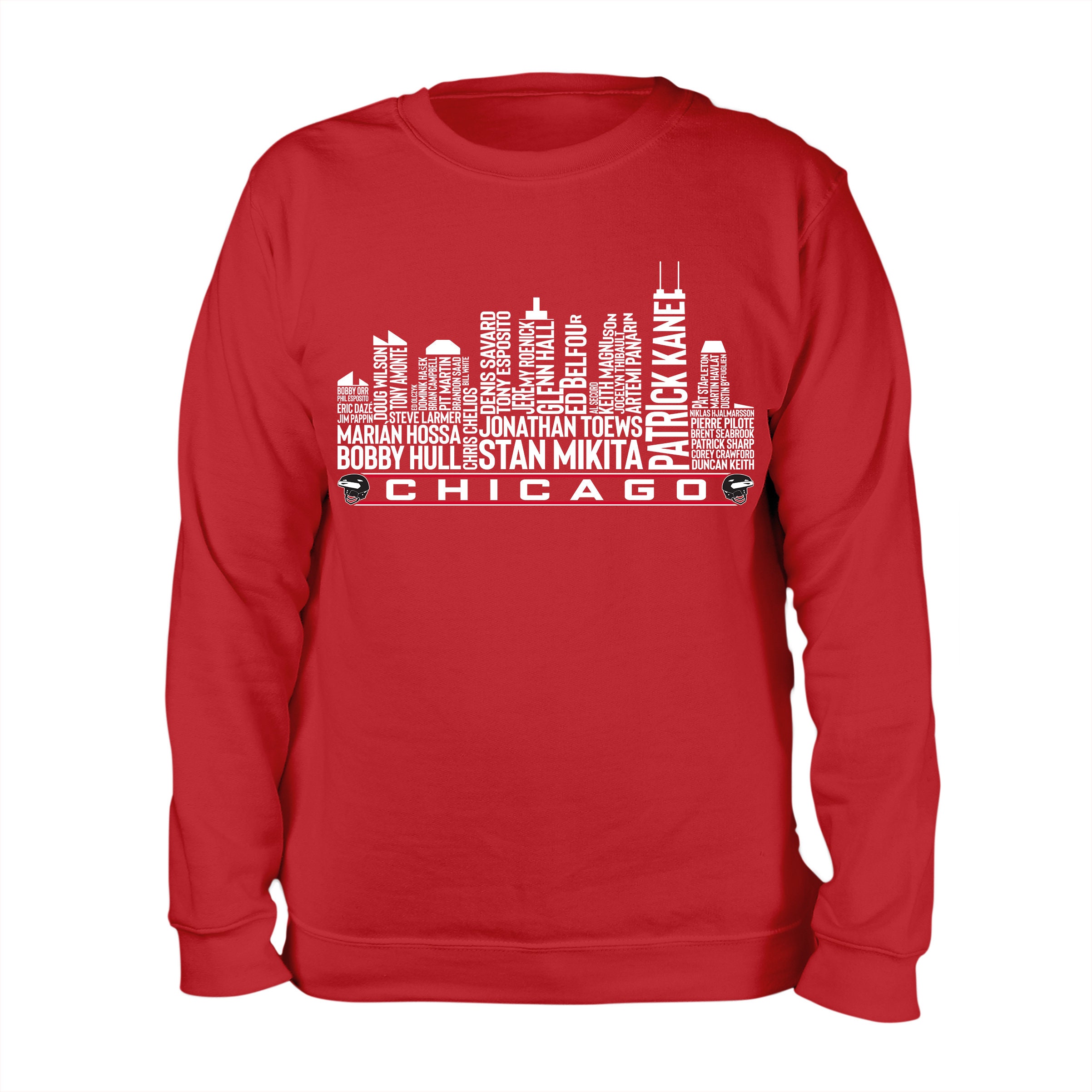Chicago Hockey Team All Time Legends Chicago City Skyline -  Norway